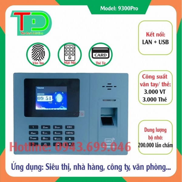 Máy Chấm Công Ronald Jack 9300Pro
