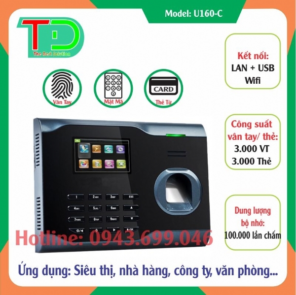 Máy Chấm Công Ronald Jack U160-C 