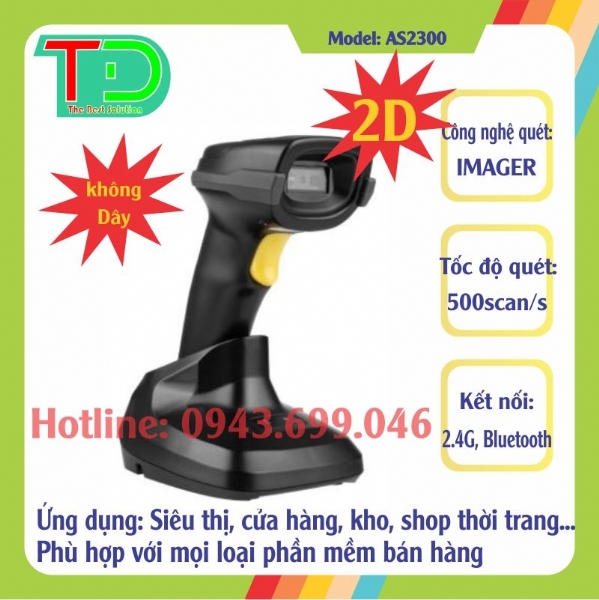 Máy Đọc Mã Vạch Antech AS2300