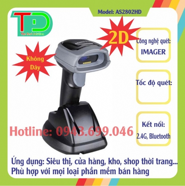 Máy Đọc Mã Vạch Antech AS2802HD