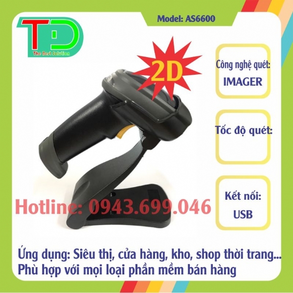 Máy Đọc Mã Vạch Antech AS6600