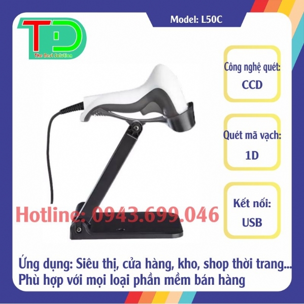 Máy Đọc Mã Vạch Opticon L-50C