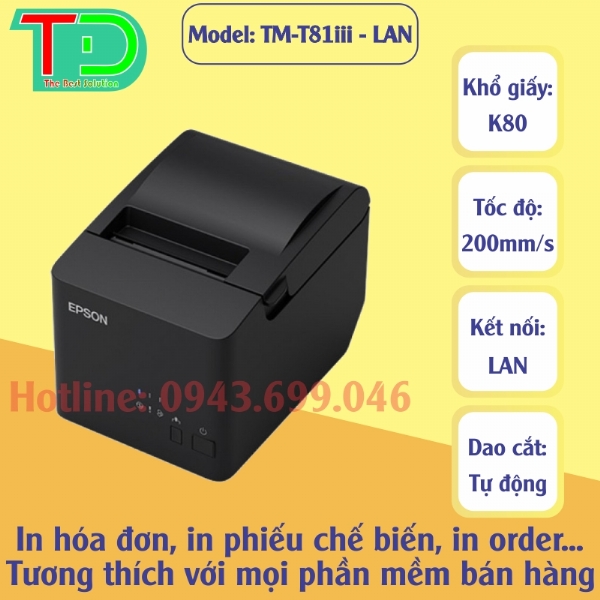 Máy In Hóa Đơn Epson TM-T88IV