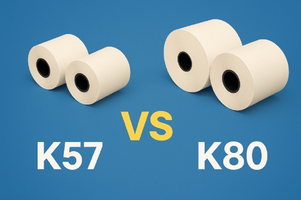 Phân Biệt Giấy In Hóa Đơn K57 Và K80 – Nên Dùng Loại Nào Cho Cửa Hàng?